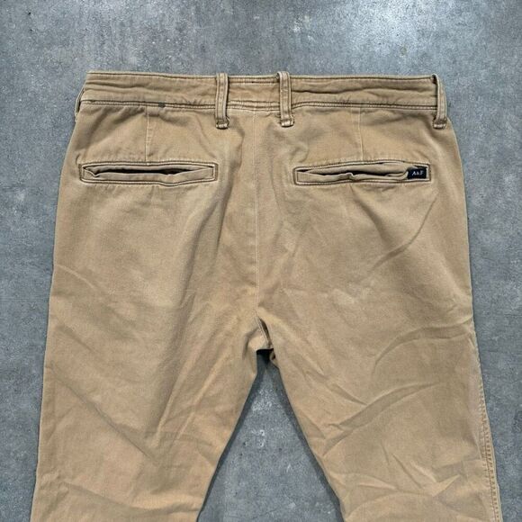 Abercrombie & Fitch Tan Men’s Size 30x27.5 Skinny Chino Cotton Blend Preppy - Picture 15 of 16